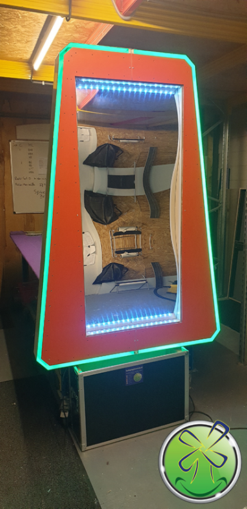 Buitengeschikte Lachspiegel met Ledverlichting