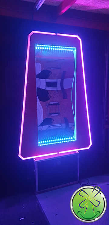 Buitengeschikte Lachspiegel met Ledverlichting