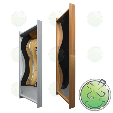 Buitengeschikte lachspiegel