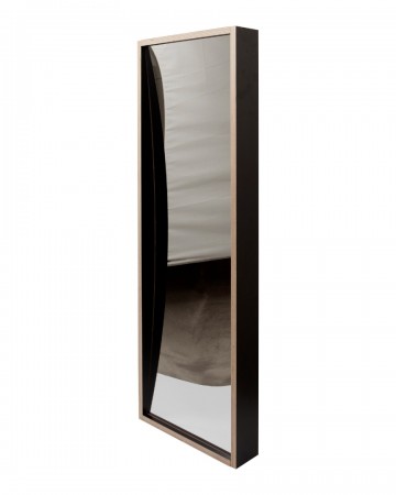 Lachspiegel 120x40cm zwart hol lengte 45gr