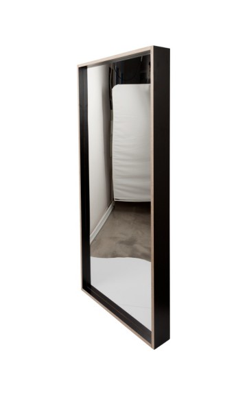 Lachspiegel 150x68cm zwart recht 45gr int