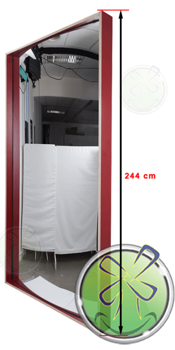 Lachspiegel 244x122 XXL