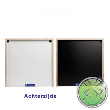 Lachspiegel 50x50cm achterzijde