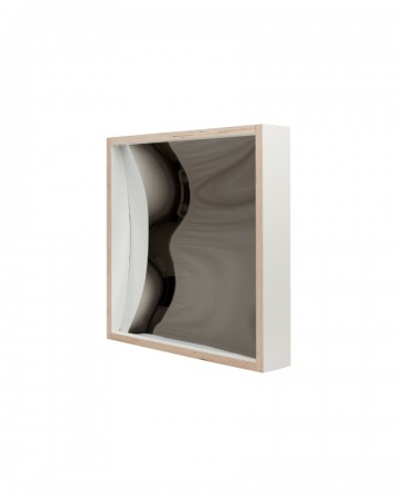 Lachspiegel 50x50cm wit hol lengte 45gr 0