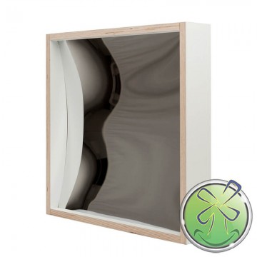 Lachspiegel 50x50cm wit hol lengte 45gr