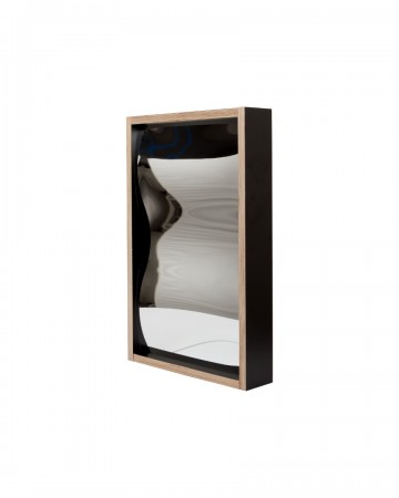 Lachspiegel 60x38 zwart bol hol bol 45gr 0